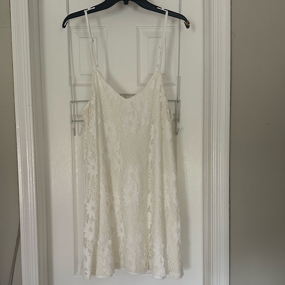 Love Riche White Lace Dress